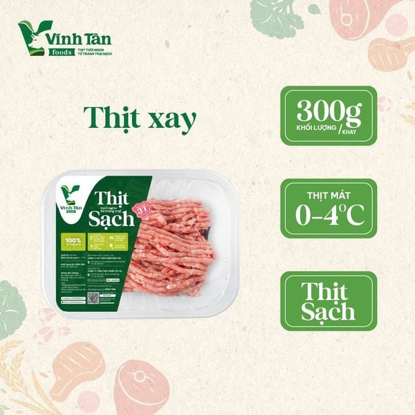  THỊT XAY 300G | TẶNG NGAY CHO ĐƠN TỪ 249K 