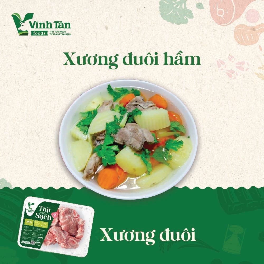  XƯƠNG ĐUÔI HEO 