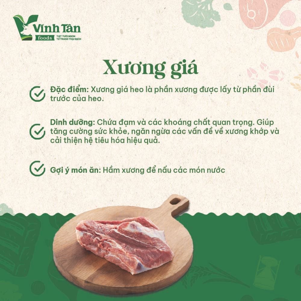  XƯƠNG GIÁ HEO 