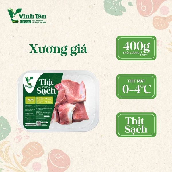  XƯƠNG GIÁ HEO 400G 