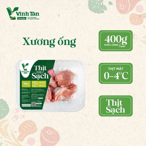  XƯƠNG ỐNG HEO 400G 