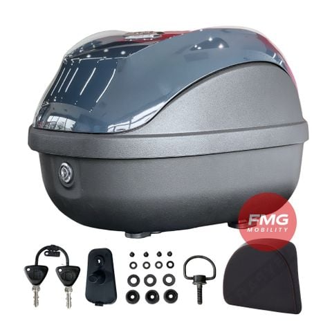 Nắp Thùng Đồ 32L Piaggio Liberty Blu Ardesia D27 - CM346205