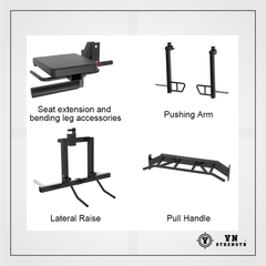 GIÀN TẠ ĐA NĂNG︱FULL WALL RACK︱GT001