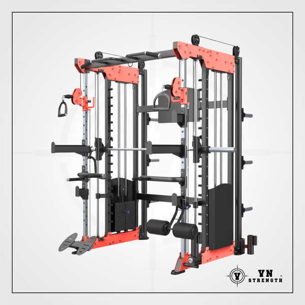 Khung Tập Đa Năng︱Functional Smith Machine (60KG*2)︱E6251B