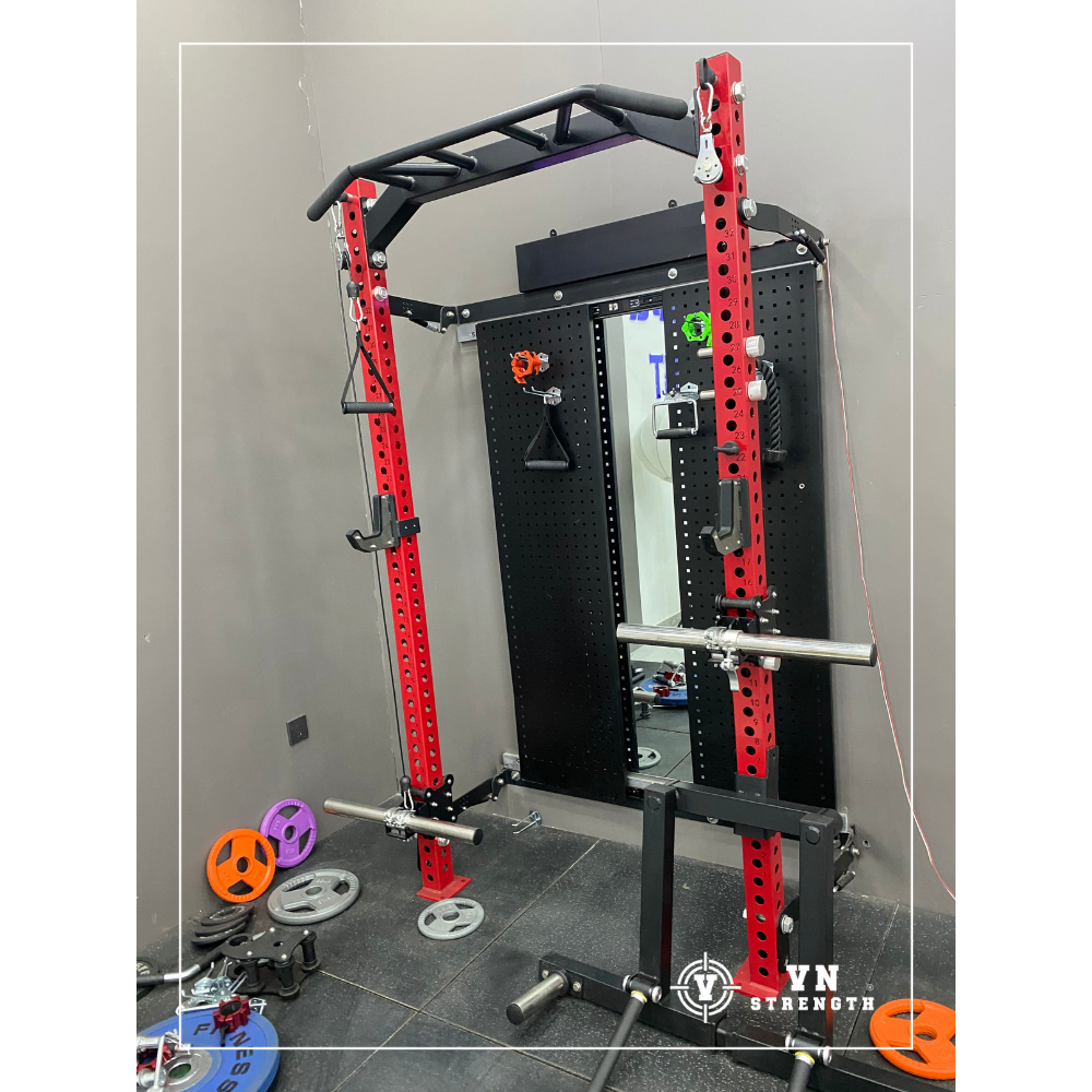 GIÀN TẠ ĐA NĂNG︱FULL WALL RACK︱GT001