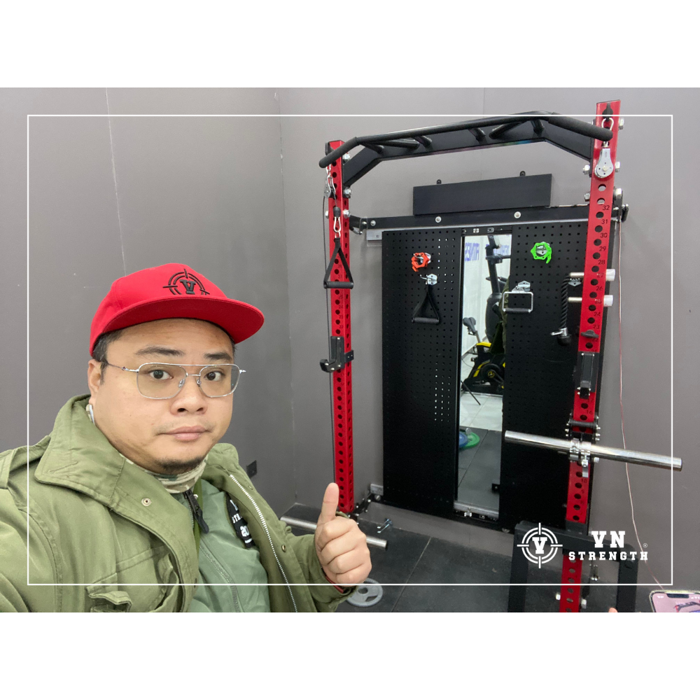 GIÀN TẠ ĐA NĂNG︱FULL WALL RACK︱GT001