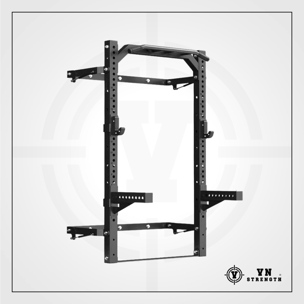 KHUNG GÁNH TẠ︱WALL MOUNTED SQUAT RACK ︱KGT-009