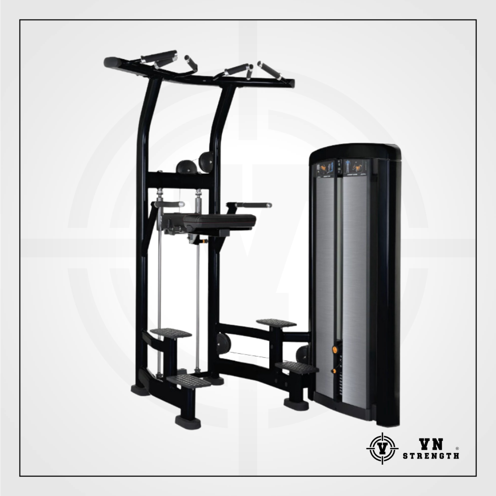 MÁY TẬP LƯNG, TAY SAU︱
ASSIST DIP CHIN︱LIF-005