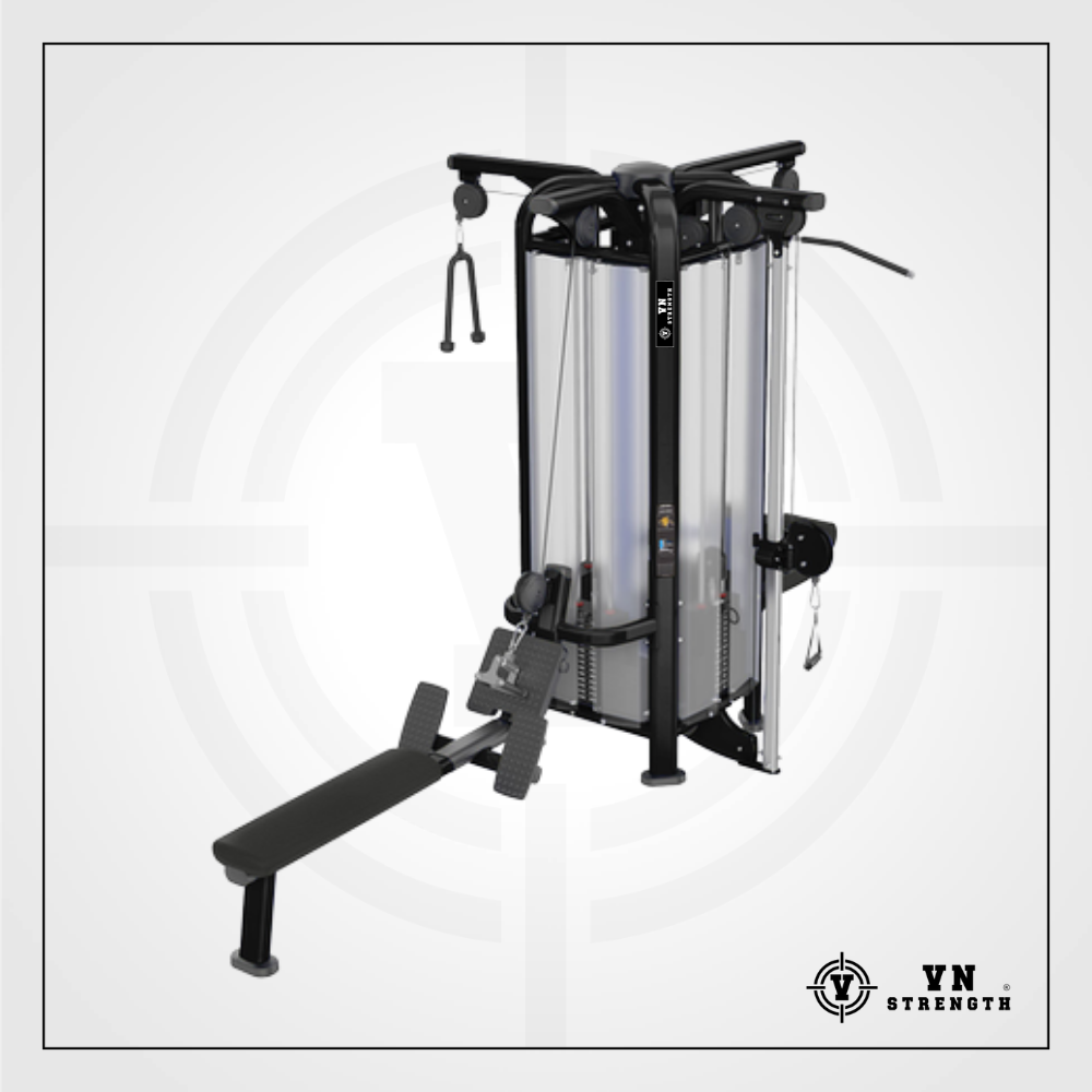 MÁY TẬP ĐA NĂNG 4 KHỐI︱
FOUR MULTIFUNCTIONAL TRAINER︱LIF-022