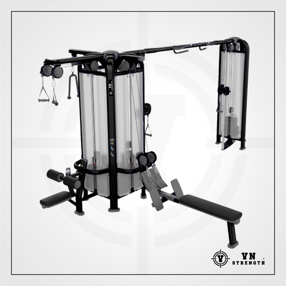MÁY TẬP ĐA NĂNG 5 KHỐI︱
FIVE MULTIFUNCTIONAL TRAINER︱LIF-023