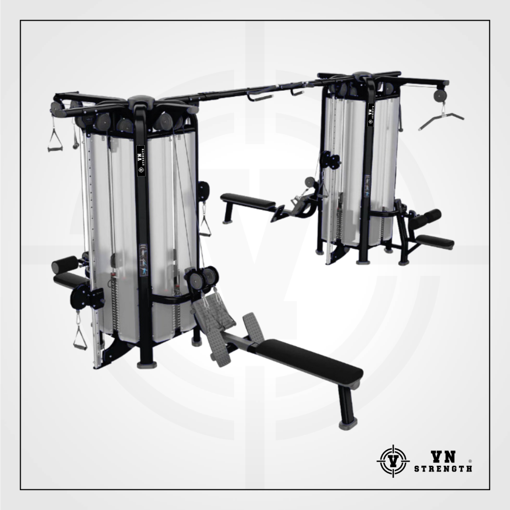 MÁY TẬP ĐA NĂNG 8 KHỐI︱
EIGHT MULTIFUNCTIONAL TRAINER︱LIF-024