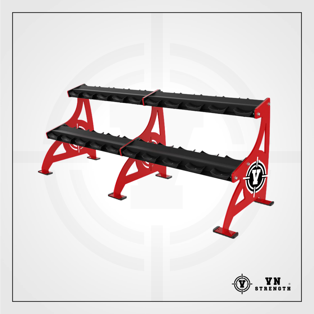 GIÁ TẠ 2 TẦNG︱2 TIER PRO STYLE DUMBBELL RACK (10 PAIRS)︱ARS-060