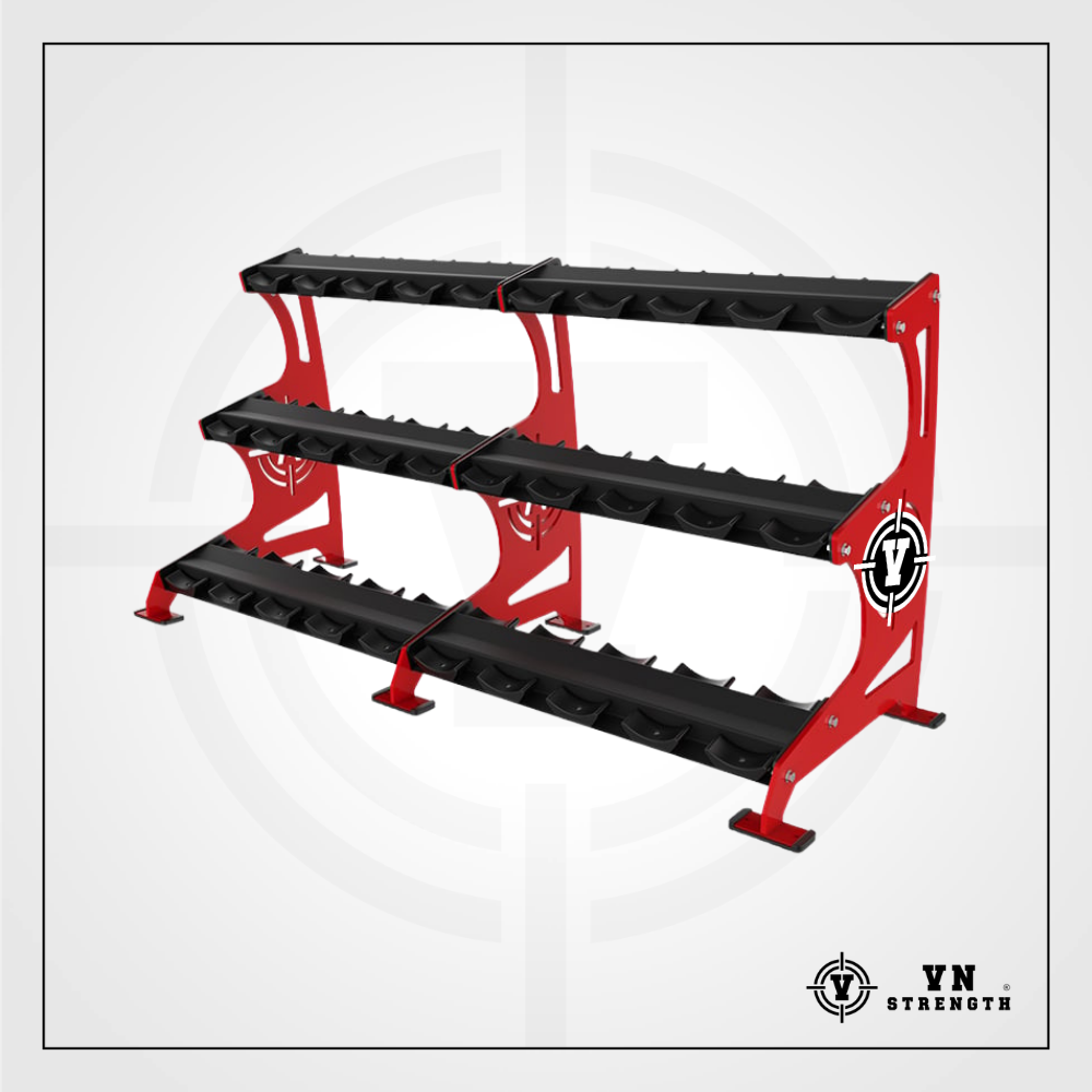 GIÁ TẠ 3 TẦNG︱3 TIER PRO STYLE DUMBBELL RACK (15 PAIRS)︱ARS-059