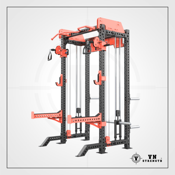 Khung Tập Đa Năng︱PowerFlex Half Rack (Plate Loaded)︱E6252A