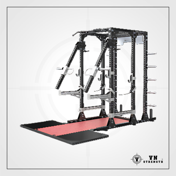 Giàn Tạ Đa Năng︱Lever Arm Rack with Weightlifting Platform ︱E6212BP