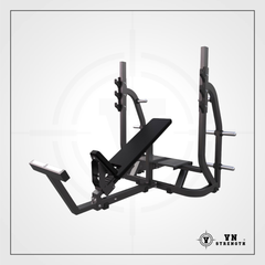 Ghế Đẩy Ngực Trên ︱Olympic Incline Bench ︱D971