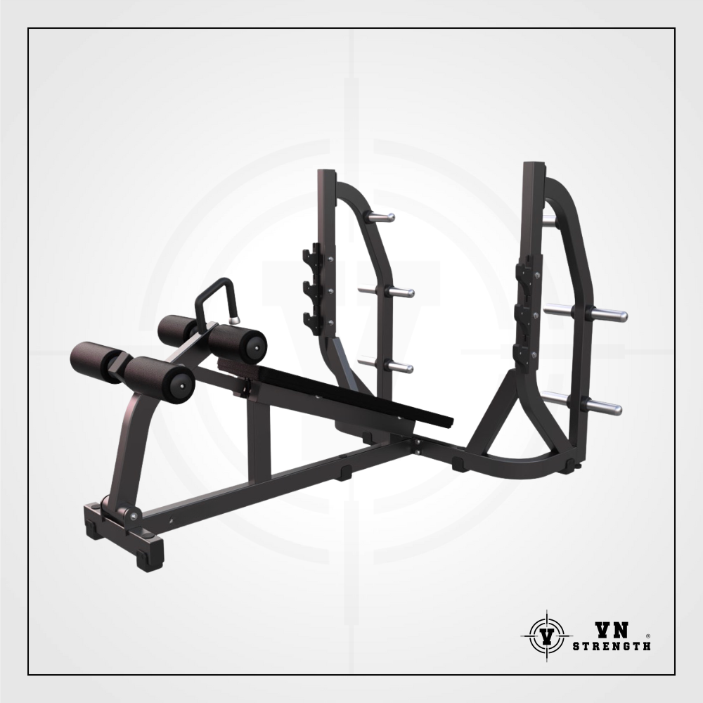 Ghế Đẩy Ngực Dưới︱Olympic Decline Bench ︱D973