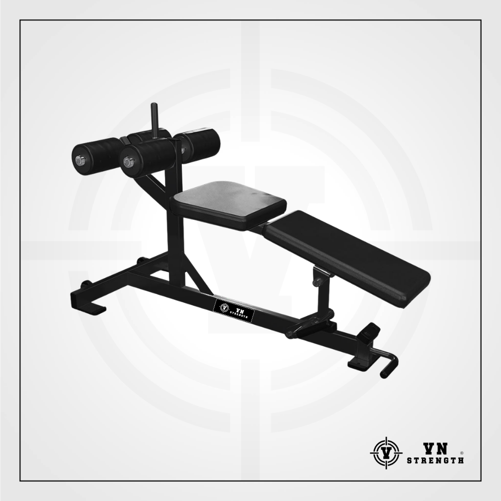 GHẾ TẬP BỤNG︱ADJUSTABLE DECLINE
BENCH︱HAM-202
