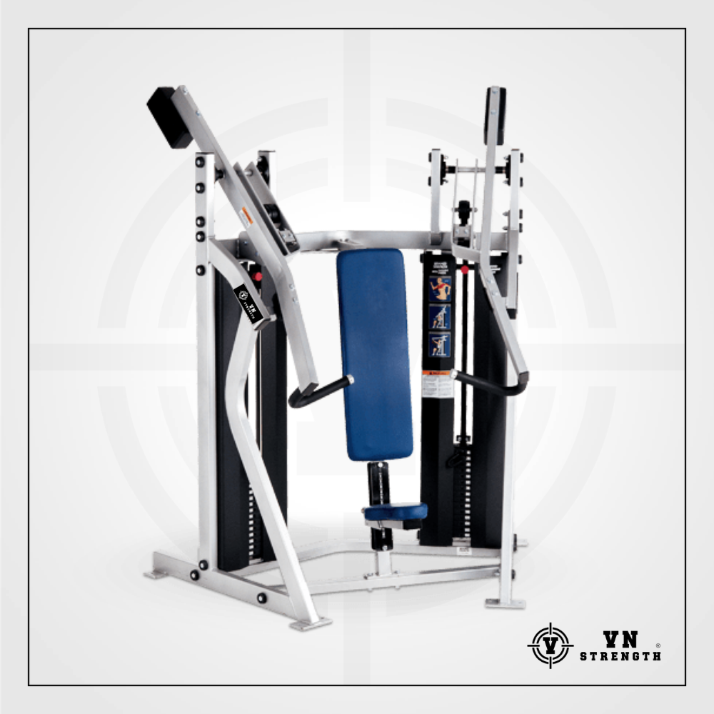 MÁY TẬP NGỰC TRÊN︱MTS ISO-LATERAL INCLINE PRESS︱HAM-039