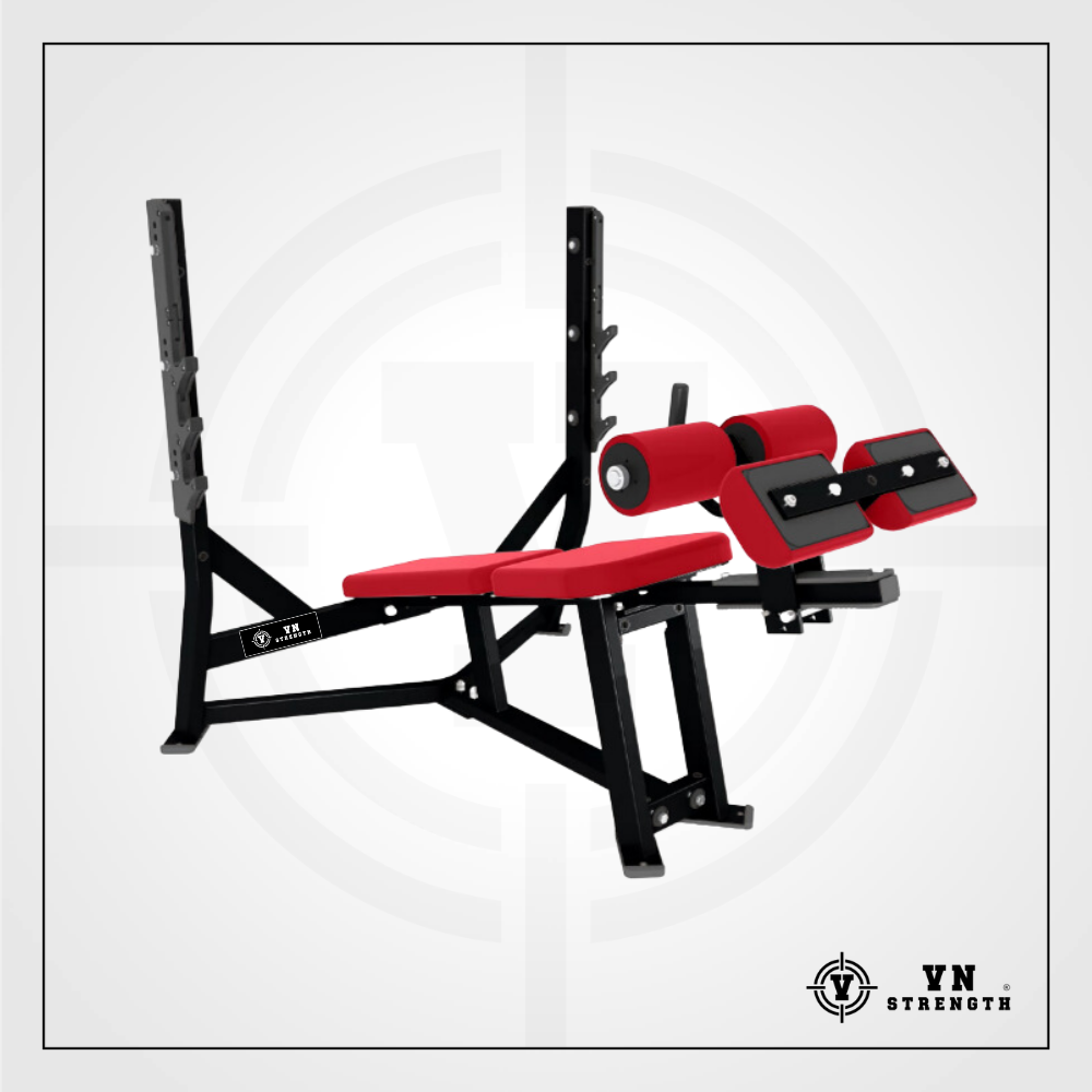 GHẾ TẬP NGỰC DƯỚI︱DECLINE OLYMPIC BENCH︱HAM-095