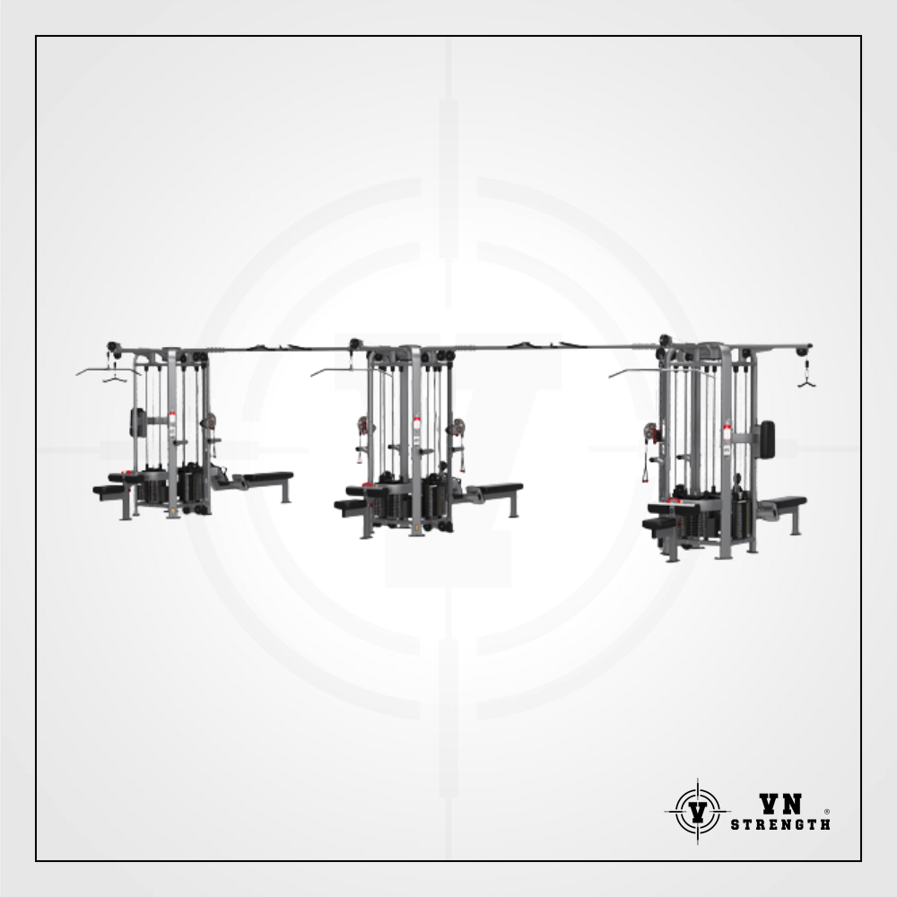 Giàn Khối Đa Năng 14 Mặt︱14 Station Multi Gym︱STA 3002