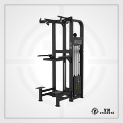 Máy Khối Kéo Xà Trợ Lực︱Kneeling Type 
Dip, Chin Assist︱HS09