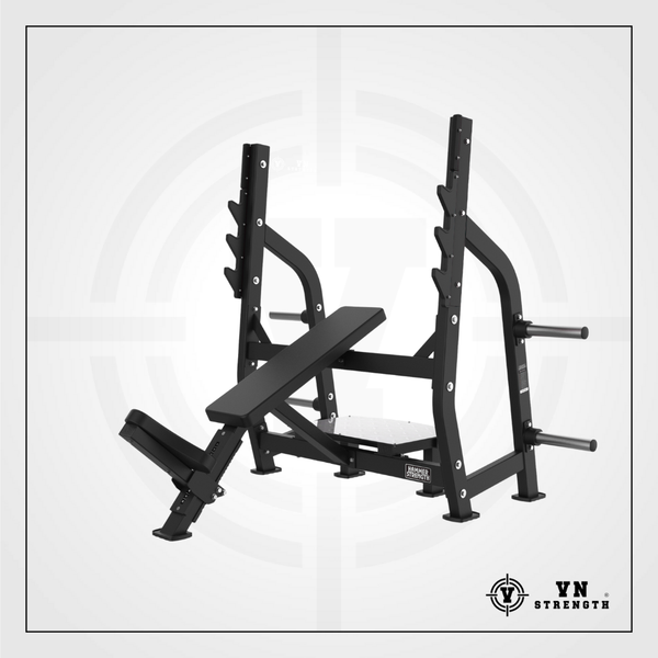 Ghế Đẩy Ngực Trên︱Olympic Incline Bench︱HS42