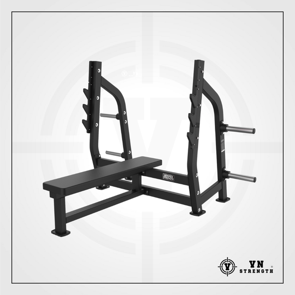 Ghế Đẩy Ngực Ngang︱Olympic Flat Bench︱HS43