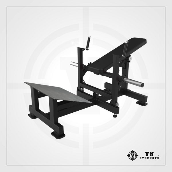 Máy Tạ Đạp Mông︱Hip Thrust Glute Machine︱HS68