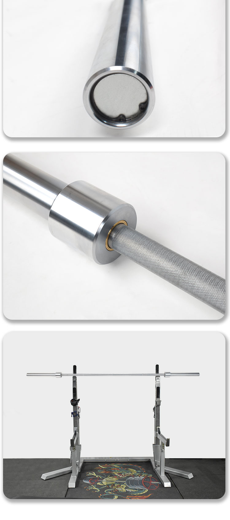 Đòn Tạ︱Squat Bar︱POWER DRAGON ®