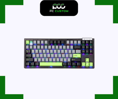  BÀN PHÍM DARMOSHARK TOP 87 TRI-MODE RGB BLACK 