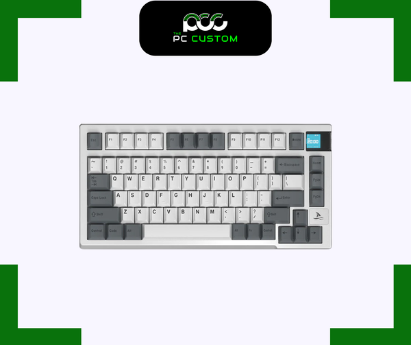  BÀN PHÍM DARMOSHARK K8 TRI-MODE RGB WHITE 
