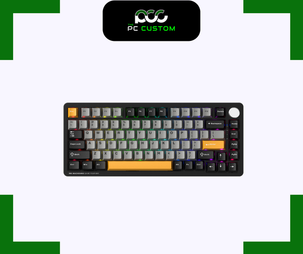  BÀN PHÍM MACHENIKE K600-B82W TRI-MODE RGB GR SILVER SWITCH 