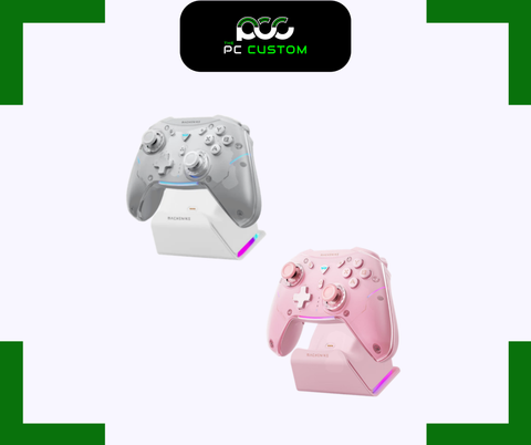  TAY CẦM MACHENIKE G5 PRO MAX TRI-MODE SET PINK 