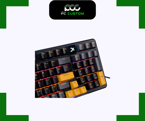  BÀN PHÍM XIBERIA GAMING ICAFE CAO CẤP  XS980 (WATERPROOF/HOTSWAP/OPTICAL SWITCH) 