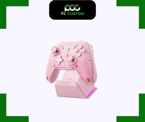  TAY CẦM MACHENIKE G5 PRO MAX TRI-MODE SET PINK 