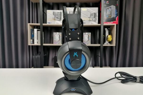  TAI NGHE XIBERIA K1 METAL BLACK BLUE VIRTUAL 7.1 RGB LIGHTING 