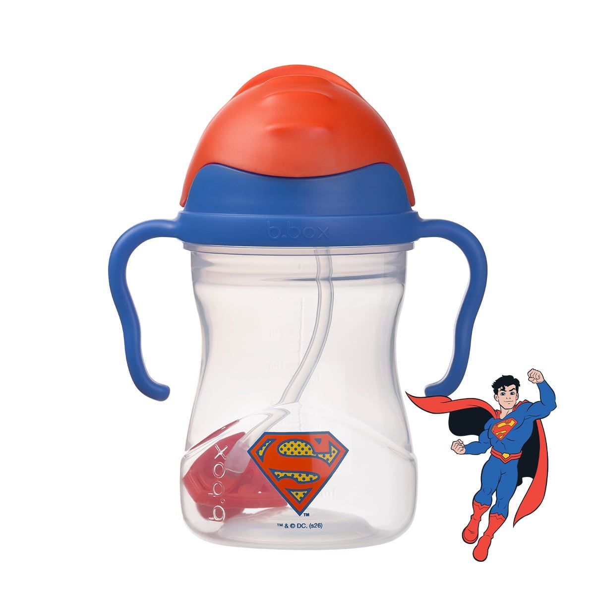  B.BOX BÌNH NƯỚC 360 ĐỘ TẬP BÉ UỐNG NƯỚC - SUPERMAN 