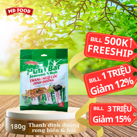 Thanh Ngũ Cốc Dinh Dưỡng Rong Biển Và Hạt