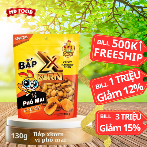 Bắp Xkorn vị phô mai 130g