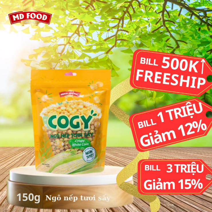 Ngô nếp tươi sấy