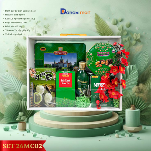 Giỏ quà TẾT "Thanh Phong Hồng Vận" 