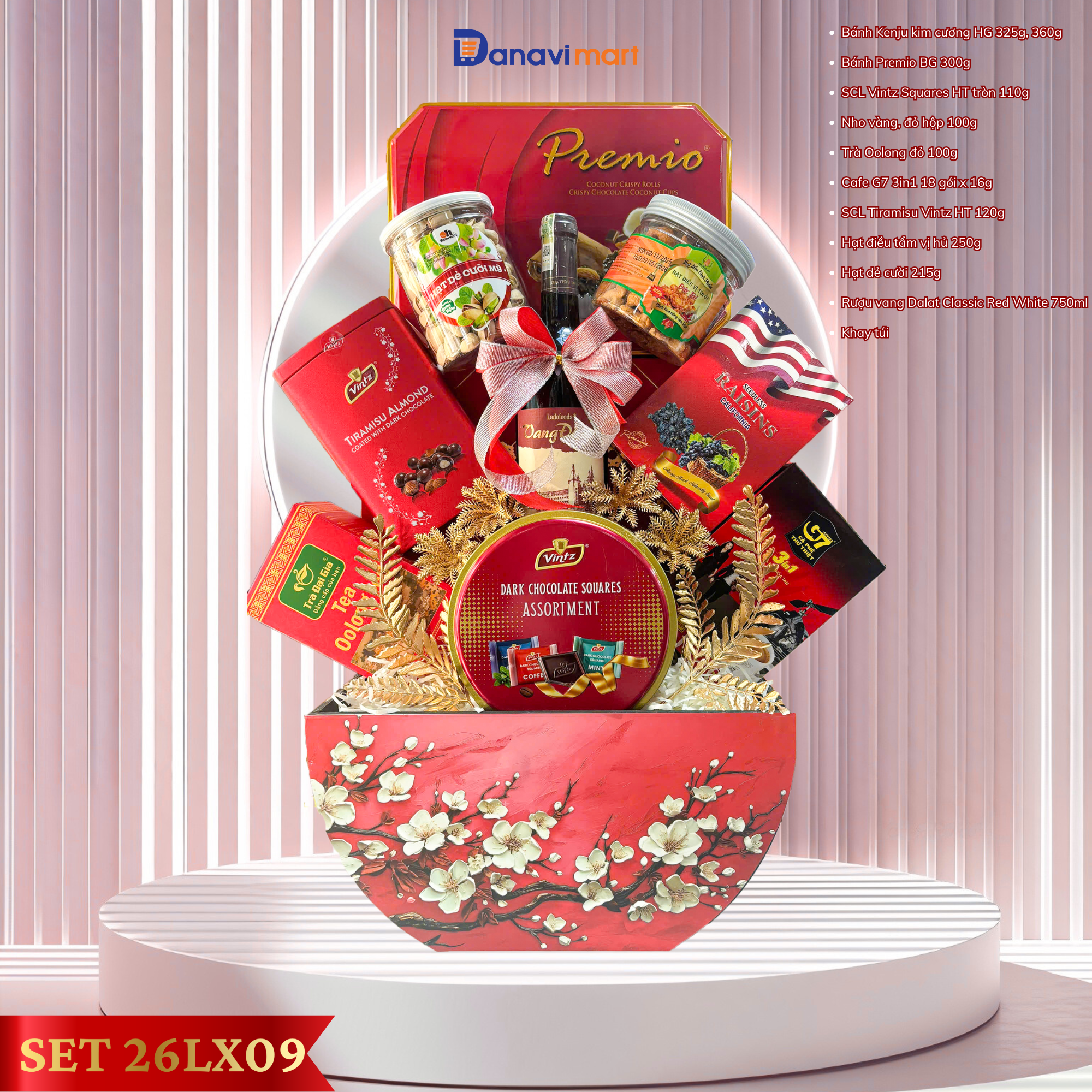  Giỏ quà TẾT "Phú Quý Trường Niên" 