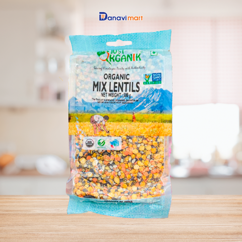  Đậu Hữu Cơ Hỗn Hợp 500g 