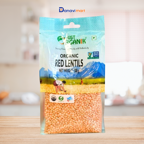  Đậu Lăng Đỏ Hữu Cơ 500g 