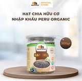  Hạt chia đen smile nut hủ 350g 