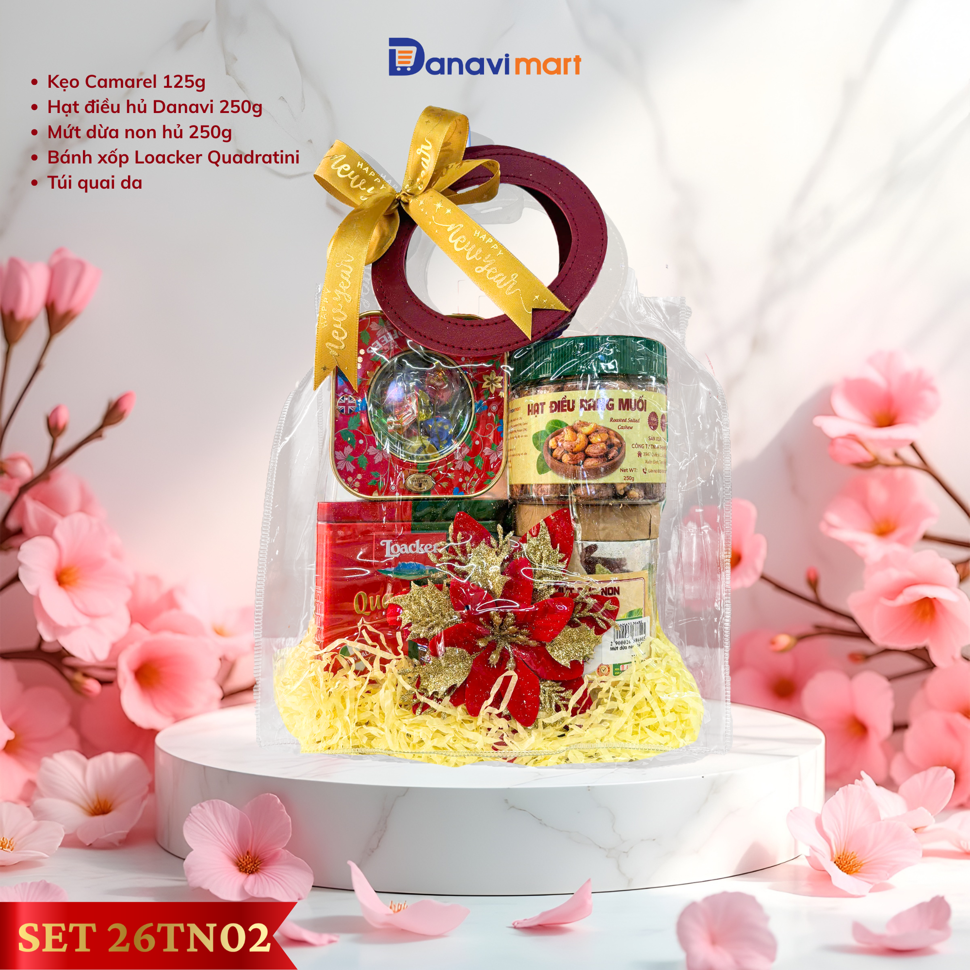  Giỏ quà TẾT "Khởi Đầu May Mắn" 