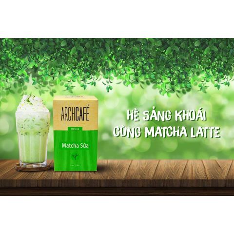  Cafe Archacafe matcha sữa - 240g 