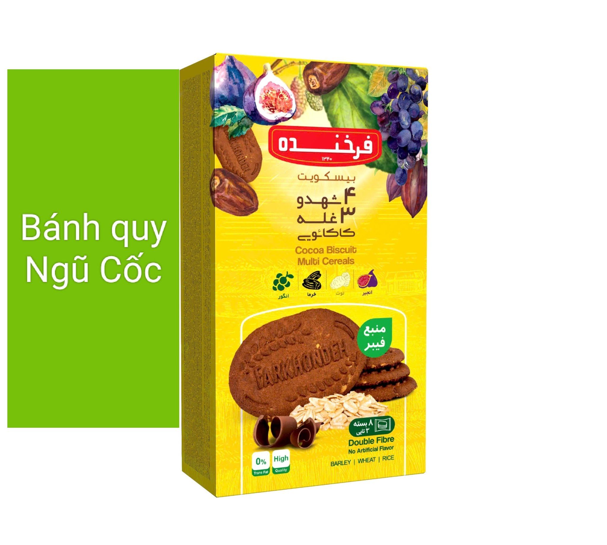  Bánh quy cacao ngũ cốc 215g 