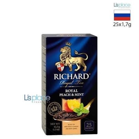  Trà hoàng gia richard đào và bạc hà 42.5g 